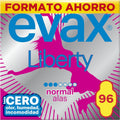 Evax Compresas Mujer Menstruación, Evax Liberty Normal Compresas Con Alas, Se Adapta a tu Cuerpo, Neutraliza el Olor, No Notarás Que Las Llevas, 96 Unidades