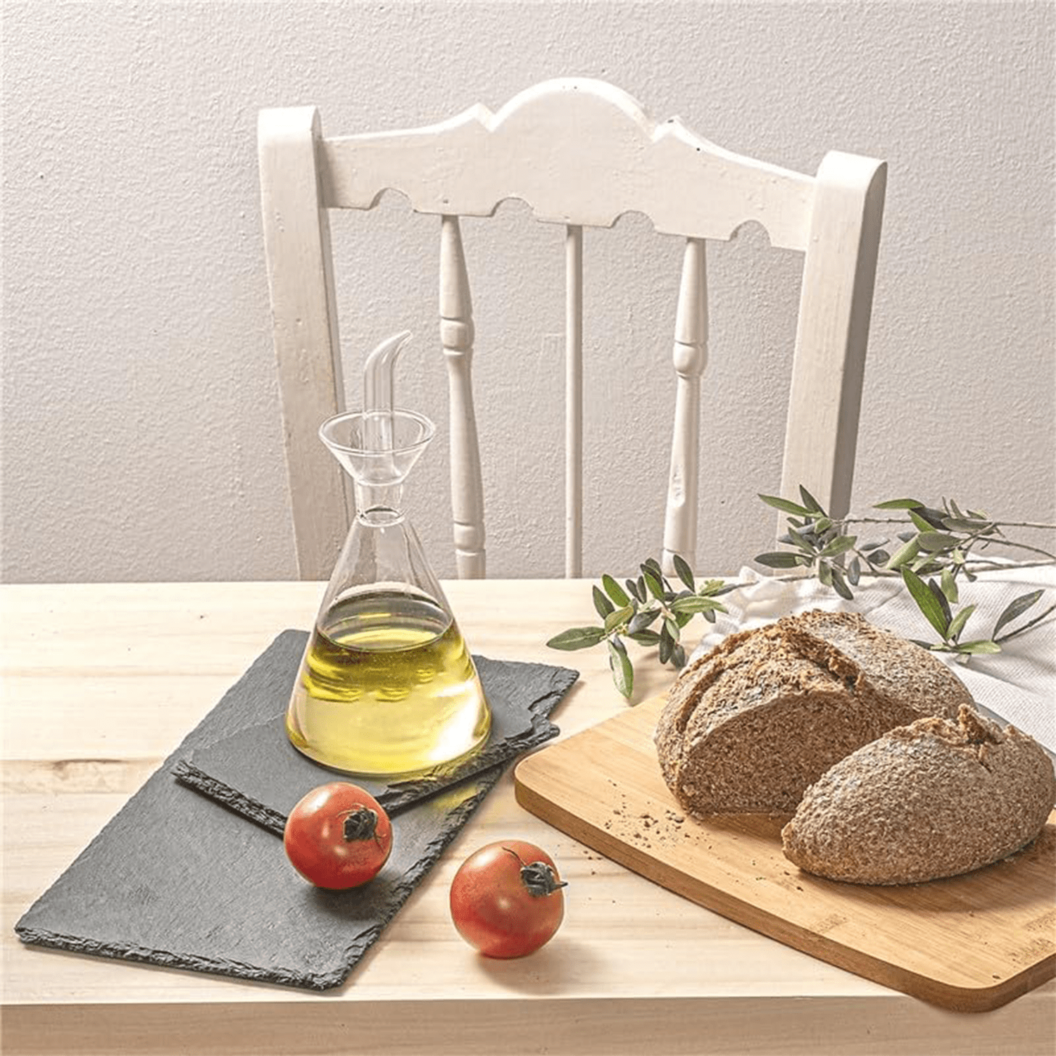 Aceitera Antigoteo de Vidrio Resistente, Dispensador de Boquilla Única Sin Goteo, Ideal para Aceite, Vinagre, Aderezos
