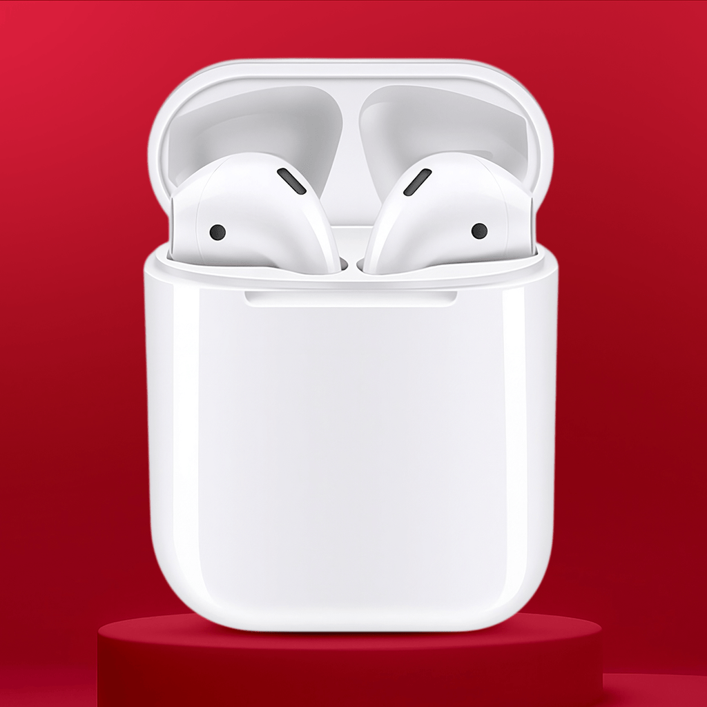 Auriculares Inalambricos de Bluetooth con Estuche de Carga, Distancia de Transmisión: 20 metros, +3h de Tiempo de Uso, Carga USB, Control táctil, Capacidad de Batería de los Auriculares: 30mAh, Capacidad de Batería del Compartimento de Carga: 200mAh