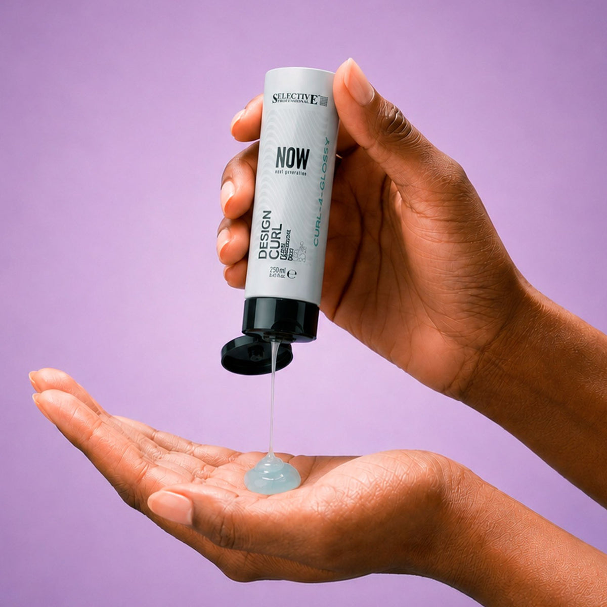 Selective Professional Gel Definidor para Cabello Rizado, Control del Frizz y Fijación, 250 ml