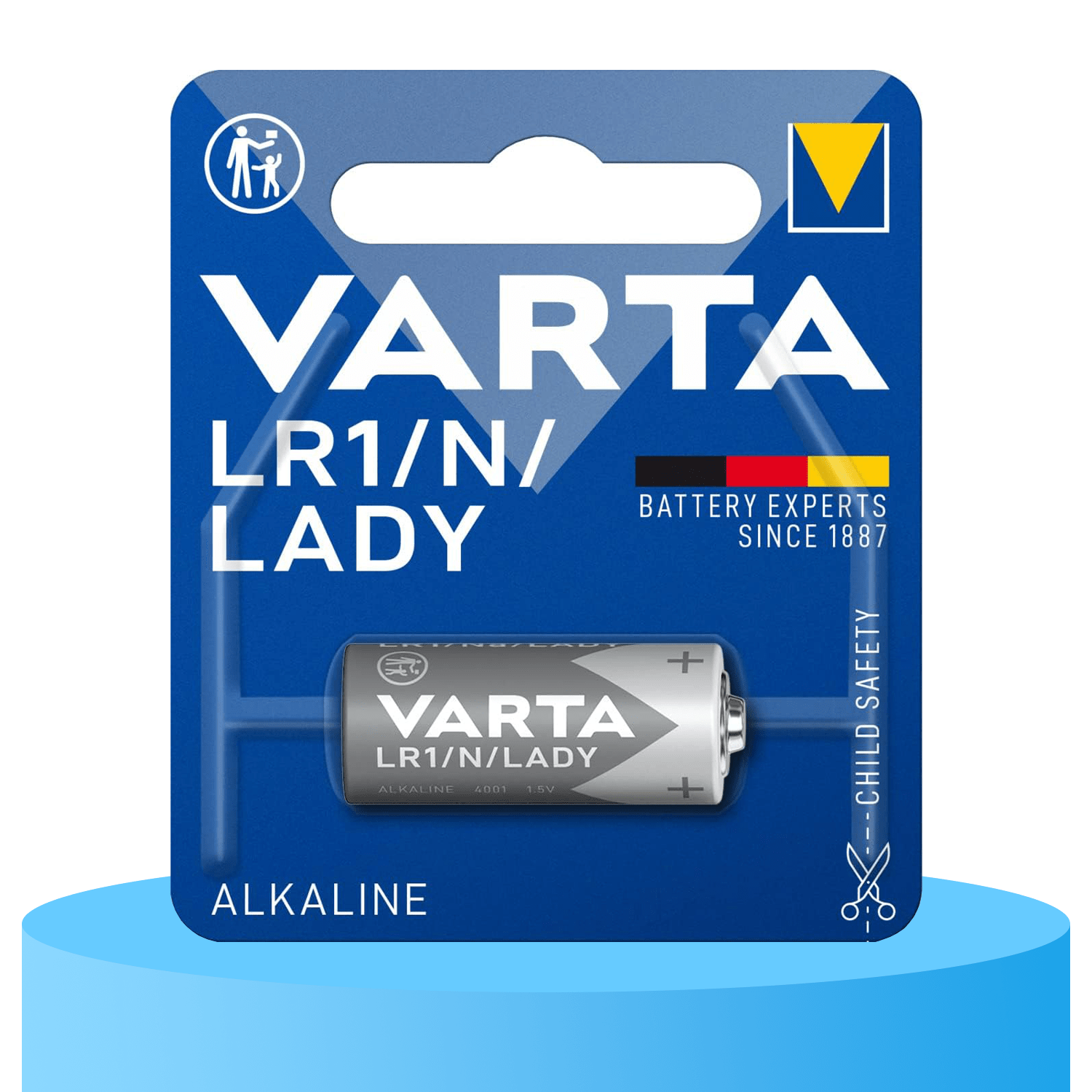 Pilas LR1/N/Lady Alcalinas de Alto Rendimiento, Larga Duración, Para Uso Diario, Ideal para Mandos a Distancia, Pequeñas Linternas, Timbres Inalámbricos, Juguetes, Equipos de Medición, Relojes y Temporizadores