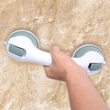 Barra de Seguridad Para Ducha, Asidero Ducha, Instalación Sin Talado Fácil y Rápida, Fuerte Sujección Antideslizante Duradera, Perfecto para Personas Mayores y Discapacitados, 30 x 9,5 cm