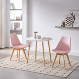 1/2/4/6 Unidad Sillas para Comedor, Sillas para Cocina con Asiento Blando, Tapizado y Patas Resistentes de Madera de Haya, Sillas Nórdicas