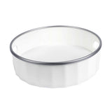 Cuenco Giratorio, Bandeja Giratoria Mesa, 29.8 x 9.8 cm, Perfecto para Espacios Reducidos, 4 Ruedas en la Base, Asas para Facil Movimiento