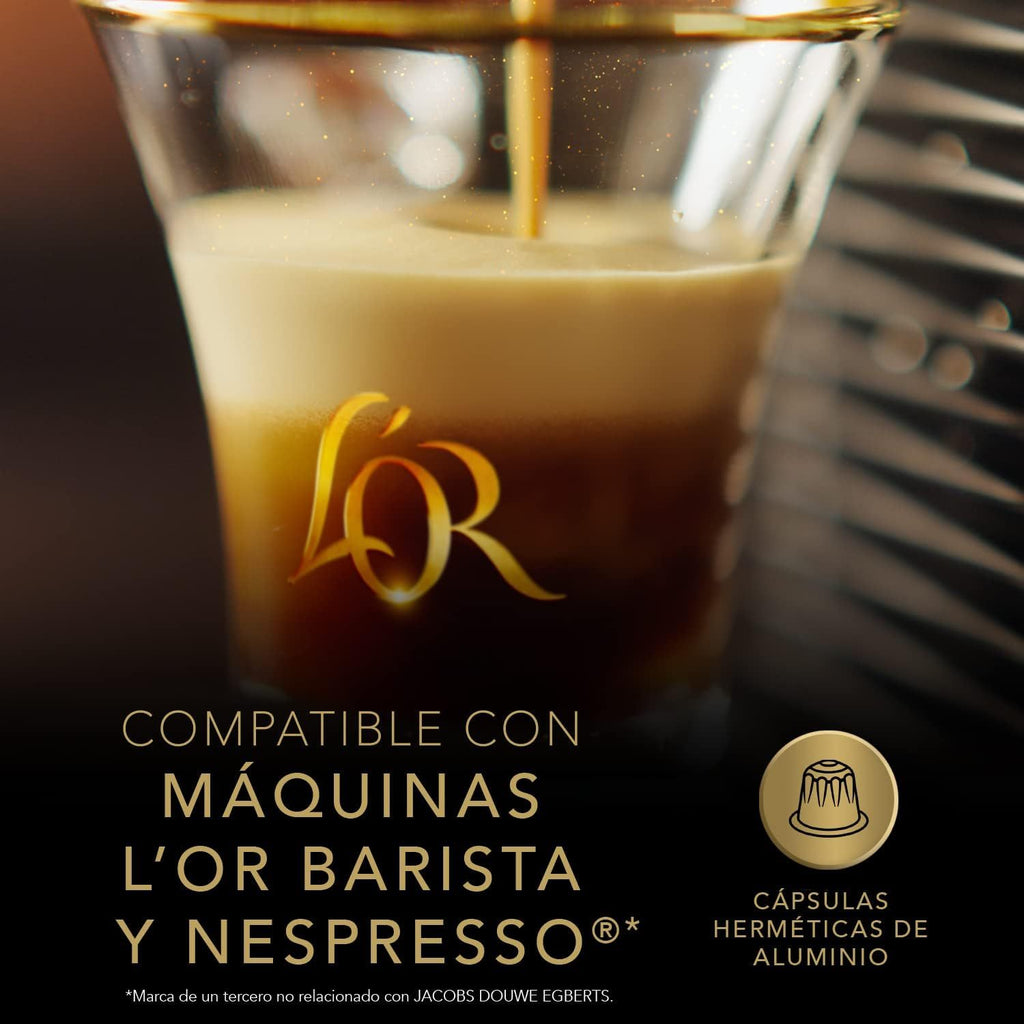 L'Or Espresso Capsulas de Cafe, Intenso, Potente, Especiado y con Carácter, Cápsulas Compatibles con Cafeteras Nespresso, 40/80/120/200/320/400 Cápsulas