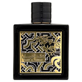 Lattafa Qaed Al Fursan Eau de Parfum Unisex, Perfume Árabe de Aroma Frutal y Amaderado con Notas de Piña, Azafrán, Ámbar y Cedro, 90 ml