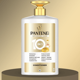 Pantene Acondicionador Pelo Avanzado 10 en 1 Pro-V, Acondicionador Cuidado Avanzado, Revitaliza el Pelo, Sin Sensación o Aspecto Graso, Doble de Nutrientes con 1 Uso, Fortalece Desde el Interior, Para Pelo Seco Y Dañado, 1L