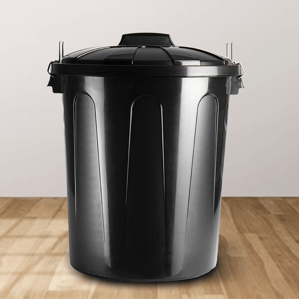 Cubo Basura Cocina 51 Litros con Tapa, Hecho con Materiales Resistentes y Duraderos, Gran Capacidad, Sellado de Olores, Fácil de Limpiar, Ideal para el Hogar, Oficina o Exteriores