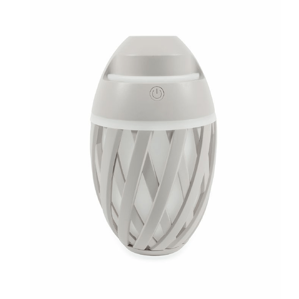 Humidificador de Aromas, Humidificador Multicolor con Difusor de Aromas, Incluye Botella de Aceite Perfumada, Pulverización Intermitente: 12h, Pulverización Continua: 6h, Luz Multicolor, Conexión USB, Depósito 500ml, Plástico ABS