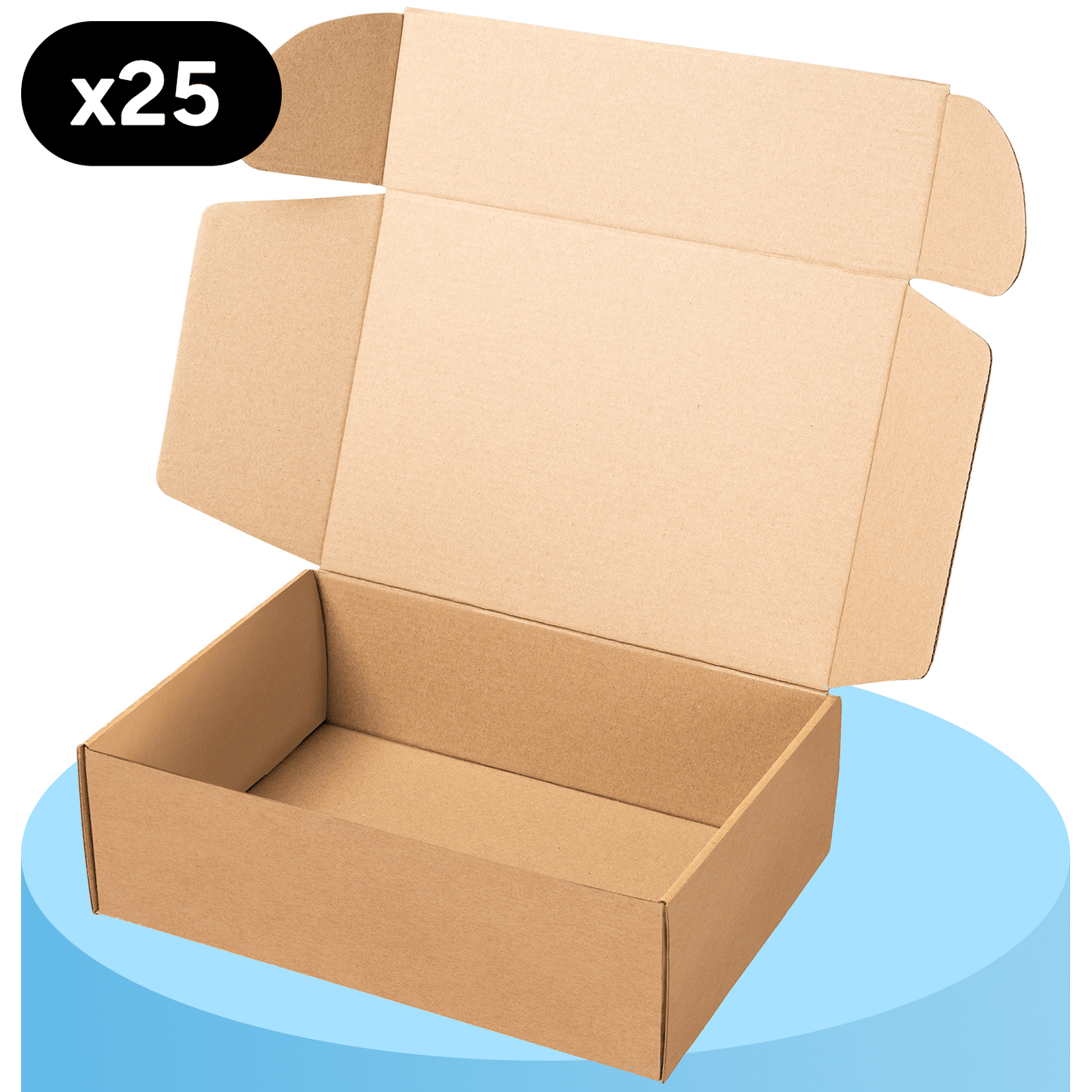 packer PRO Packs de Cajas de Cartón para Embalaje, Caja de Transporte Resistente, Cajas de Cartón para Envíos y Correo, Cajas de Cartón Corrugado, Caja de Regalo
