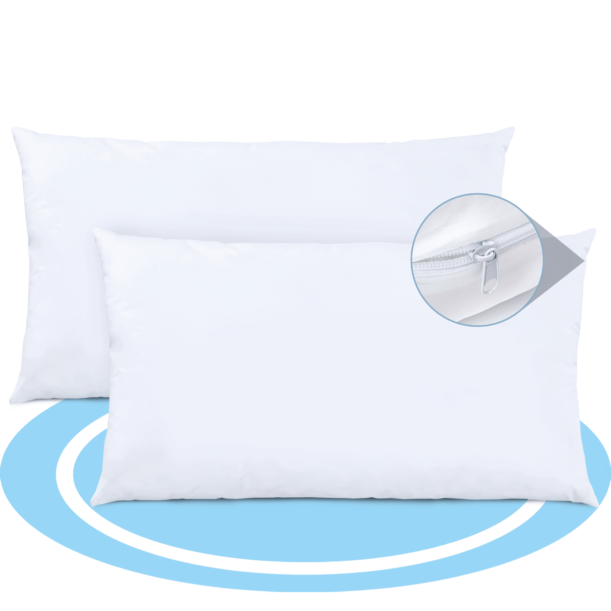 Relleno Cojín de Fibra Hueca Siliconada de Alta Recuperación, Indeformable, Suave, Mullido, Cojín para Sofá o Cama para Casa
