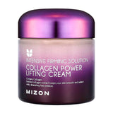 Mizon Collagen Power Lifting Cream, Crema Facial con Colágeno para Hidratación, Firmeza y Elasticidad de la Piel, Textura Ligera, 75 ml