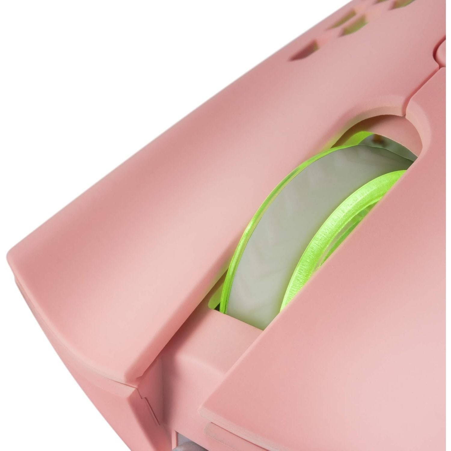 Mars Gaming MMEX, Ratón Gaming Premium 32000 dpi, Sensor PixArt 3389PRO, Switches Ópticos Ultra Rápidos, Diseño Hive Ultraligero 75g, RGB Chroma, 7 Botones, Software, Rosa