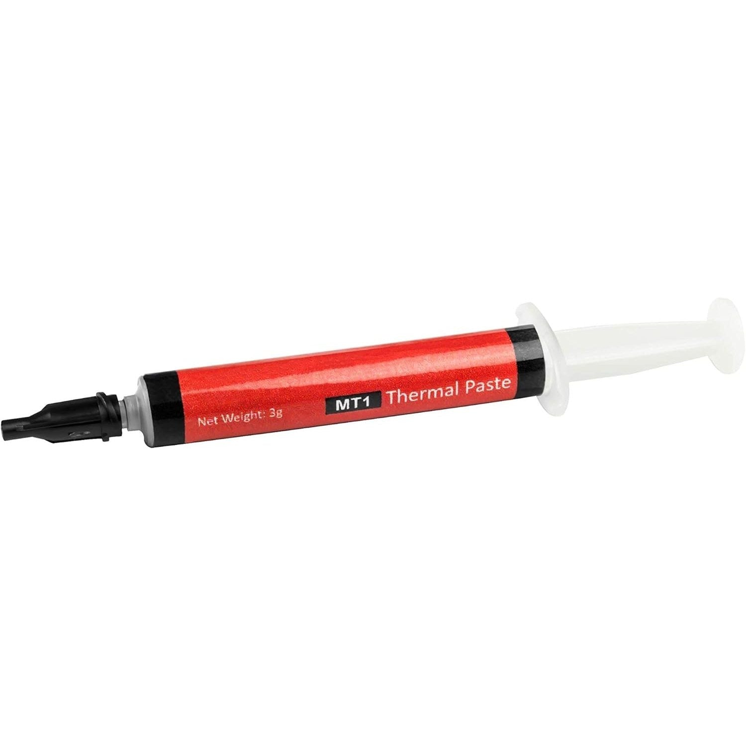 Mars Gaming MT1 - Pasta térmica para ordenador. 3 gramos, 9W conductividad termal, soporta temperaturas entre 50 y 250 grados, fácil de aplicar, mayor viscosidad