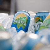 Nestea Té Negro Limón, Refresco de Té Negro con Sabor a Limón, Pack de 24 Latas de 330ml