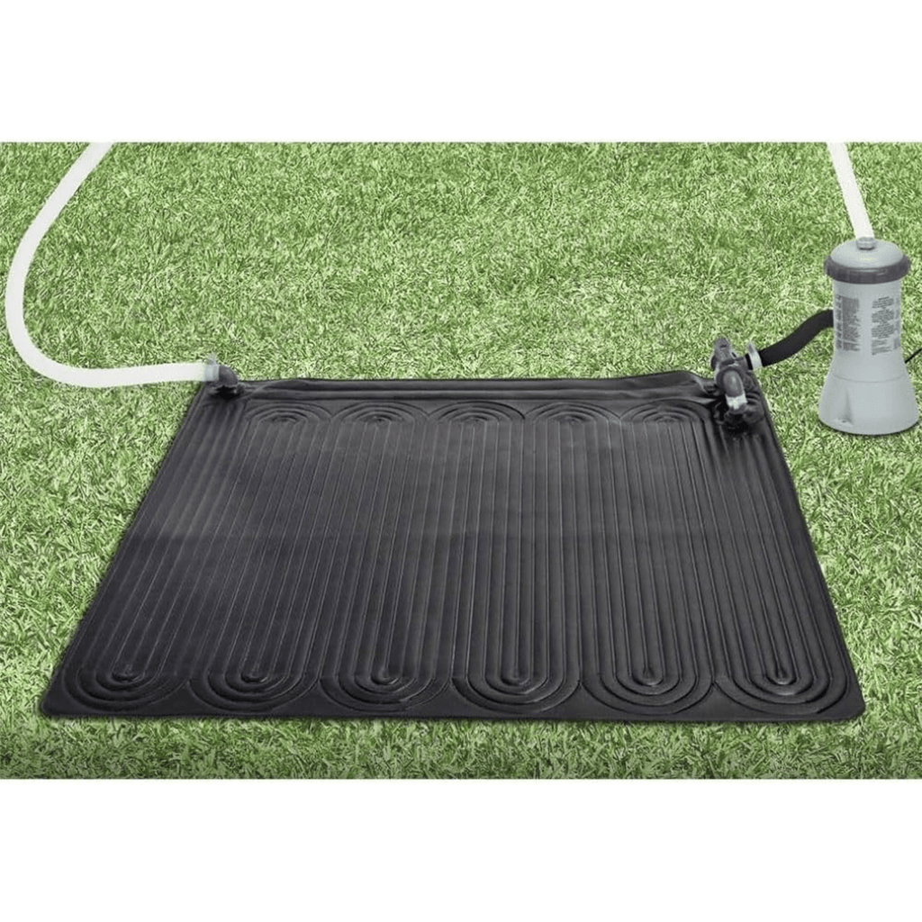 Calentador Agua Piscina Solar 120cm, Aumenta la Temperatura del Agua entre 3º y 5º, Compatible con Filtración de hasta 7,5 m3/h, con Bombas de Filtro de hasta 1/3 HP o Caudal de Bomba de < 2000 gal/h, Fácil de Vaciar y Almacenar, Resistente a Rayos UV