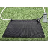 Calentador Agua Piscina Solar 120cm, Aumenta la Temperatura del Agua entre 3º y 5º, Compatible con Filtración de hasta 7,5 m3/h, con Bombas de Filtro de hasta 1/3 HP o Caudal de Bomba de < 2000 gal/h, Fácil de Vaciar y Almacenar, Resistente a Rayos UV