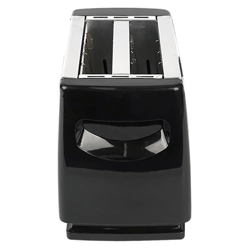 Tostadora de Pan de 2 Rebanadas, 6 Niveles de Tostado, Botón de Parado, Bandeja Recogemigas, Cuerpo de Acero Inoxidable, 800W