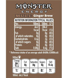MONSTER ENERGY Bebida Energética, Refresco Energético, Pack 12/24 Latas de 500ml