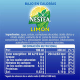 Nestea Té Negro Limón, Refresco de Té Negro con Sabor a Limón, Pack de 24 Latas de 330ml