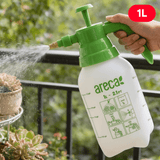 Pulverizador de Presion 1 Litro, Botella de Rociado Manual Ajustable, Fabricado en Plástico de Alta Calidad, Adecuada para Riego de Jardín, Cuidado del Césped, Limpieza de Flores y Mantenimiento de Plantas de Interior