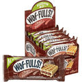WafFULLS! Gofres de Chocolate y Avellanas, 12 Gofres para Picoteo, Desayuno y Merienda, Barritas Esponjosas Rellenas de Crema de Chocolate y Avellanas, Gofres Envueltos Individualmente Listo para Comer, Caja con 12 Gofres