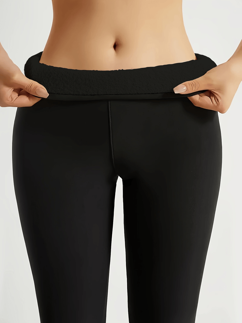 Leggins Térmicos Mujer con Forro de Felpa, Elásticos, Calientes y Acogedores