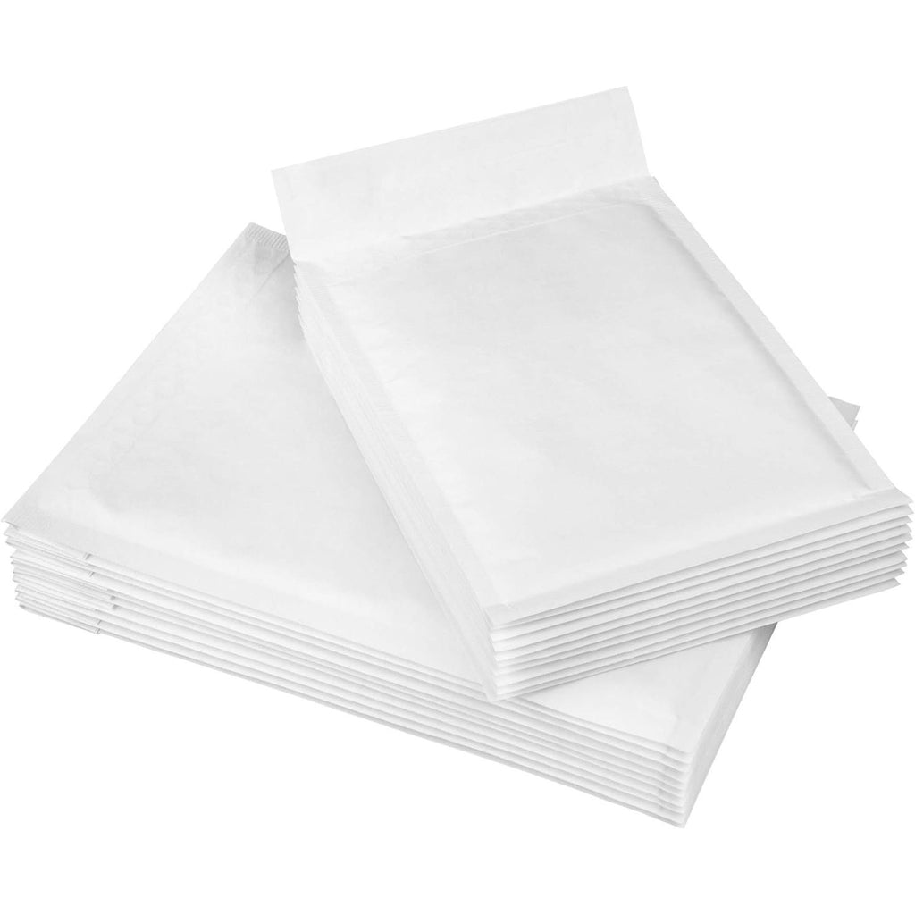 packer PRO 100 Sobres de Burbujas, Sobres Acolchados para Envíos, Blanco, 20x27,5cm