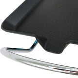 Plancha de Cocina Eléctrica con Revestimiento Antiadherente para Carne, Pescado y Verduras, Forma Lisa y Grill, 1500W de Potencia, 230V-50Hz, Bandeja Recoge-Aceite Desmontable, Control de Termostato Ajustable, Asas para Facilitar el Transporte Seguro