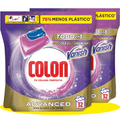 COLON Detergente para Lavadora en Cápsulas Vanish Todo en 1, Alto Podert Quitamanchas, Para Ropa Blanca y de Color, 32 Capsulas por Paquete