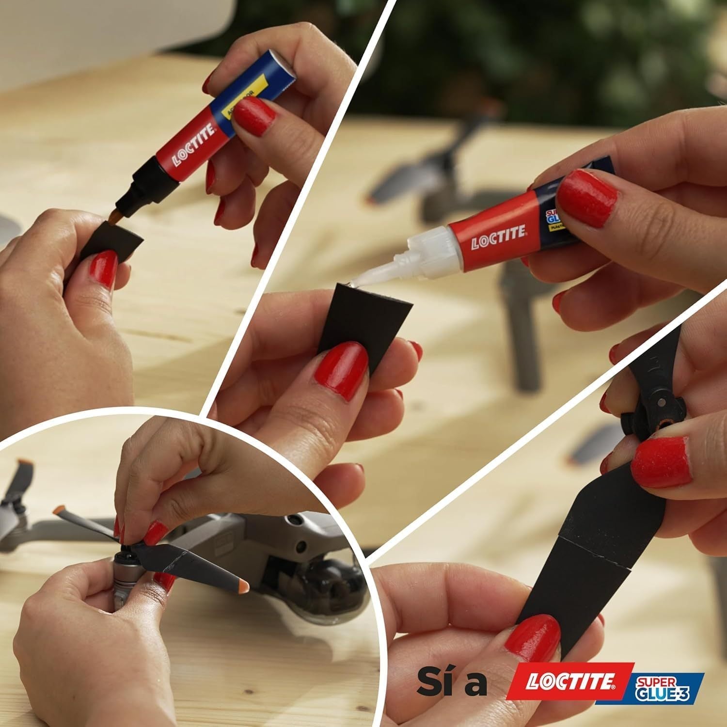 Loctite Super Glue-3 Plásticos Difíciles Transparente 2g + 4ml, Pegamento Líquido Apto para PP, PE, PTFE, PVC, Reparación Rápida 4x Más Fuerte, Aplicación Cómoda y Precisa, Con Rotulador Activador