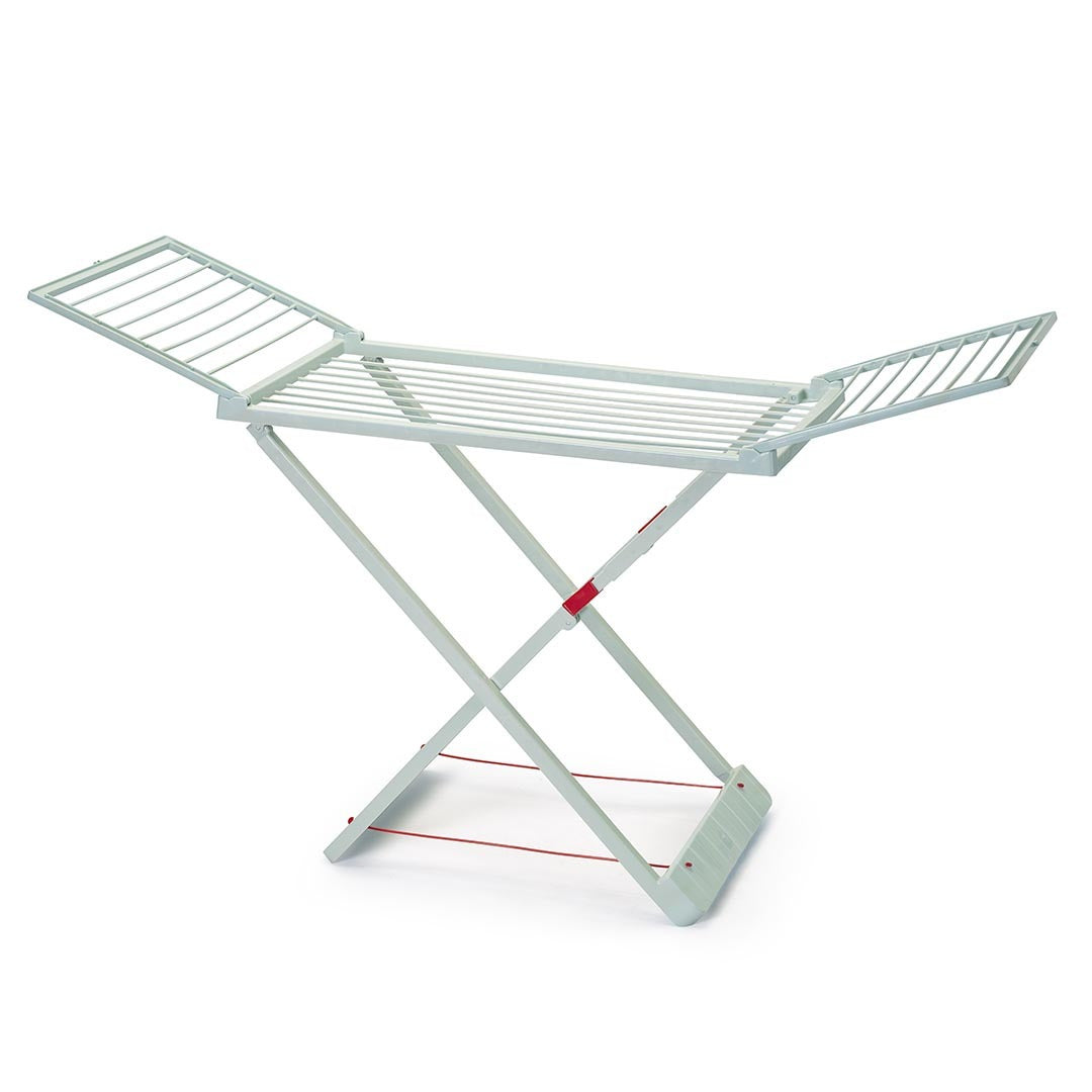 Tendedero Plegable con Alas, 20 Metros de Superficie de Tendido, Hecho de Resina Resistente al Sol y a la Intemperie, 180 x 108 x 55 cm