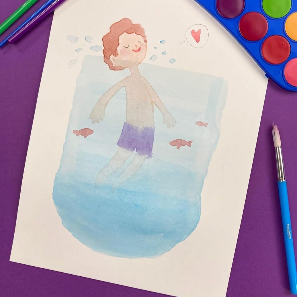 CARIOCA Acuarelas para Pintar, 12 Colores, Pincel Incluido, Pigmentos de Máxima Calidad