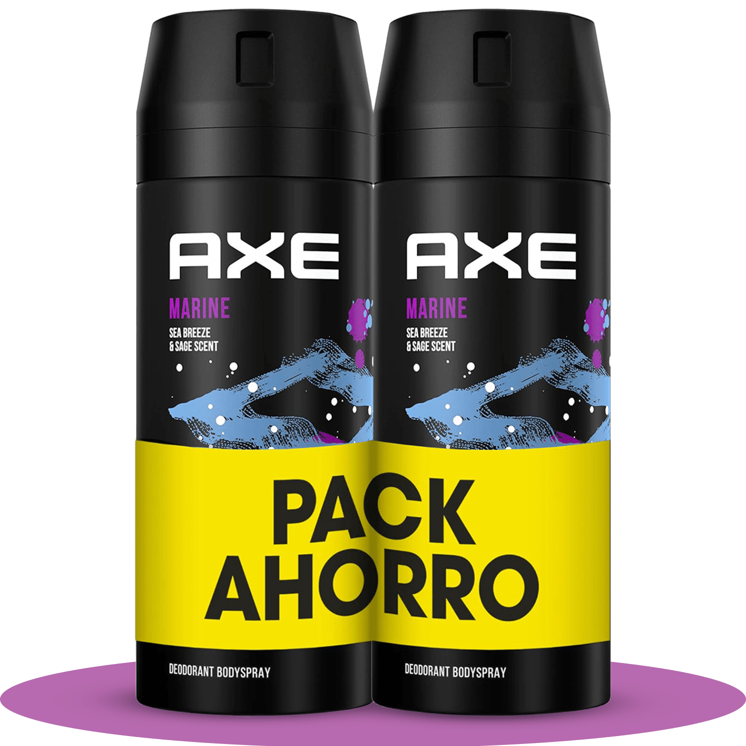 Axe Desodorante Spray Marine, Aroma Inspirada en Brisa Marina, Olor Irresistible durante 48 horas, 150ml por Spray