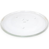 Plato Microondas Universal Giratorio, Plato Microondas con 3 Fijadores para evitar Movimientos no deseados, Cristal Resistente pensado para Resistir Altos Contrastes de Temperatura, Fácil Limpieza