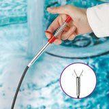 Desatascador Tuberías y Desagües, Elimina los Desagües Obstruidos al Instante, Dispositivo de Dragado de Alcantarillado, Utilizado para la Limpieza de Baños, Cocina, Fregaderos, Bañeras y Tuberías de Dragado, Desagües