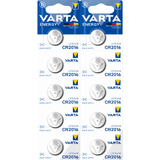 Pilas Boton CR2016 de Litio de Alto Rendimiento, Larga Duración, Ideal para Relojes, Controles Remotos, Calculadoras, Básculas, Audífonos, Juguetes y Otros Dispositivos Pequeños - VARTA