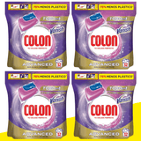 COLON Detergente para Lavadora en Cápsulas Vanish Todo en 1, Alto Podert Quitamanchas, Para Ropa Blanca y de Color, 32 Capsulas por Paquete
