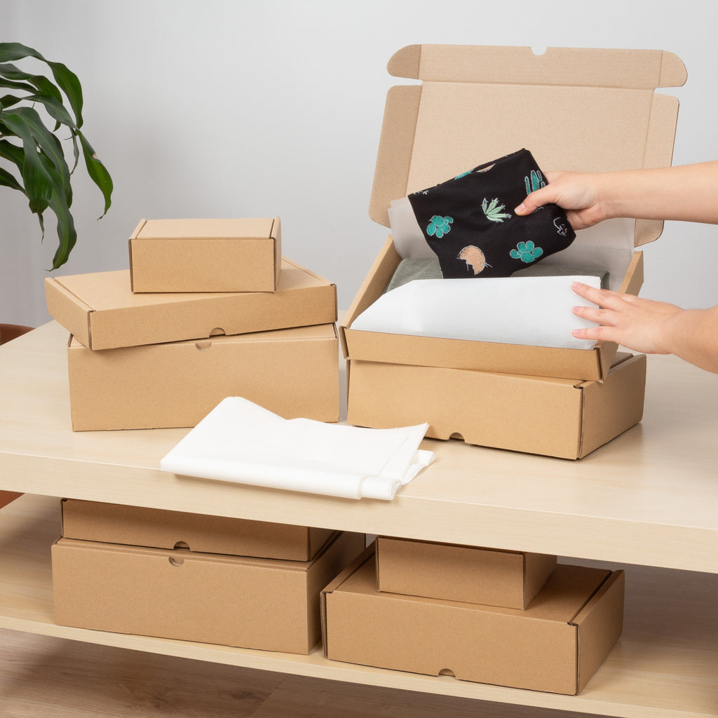 packer PRO Packs de Cajas de Cartón para Embalaje, Caja de Transporte Resistente, Cajas de Cartón para Envíos y Correo, Cajas de Cartón Corrugado, Caja de Regalo