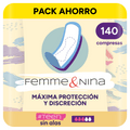 Compresas Mujer Menstruación, Máxima Seguridad, Comodidad y Discreción, Diseñada para Adaptarse, Perfectas para Uso Diario - FEMME & NINA