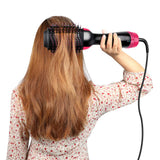 Cepillo Secador Efecto Volumen, Iones Negativos, Elimina Estática y Frizz, Diseño Ovalado para Distintos Acabados, Mejora el Brillo Natural del Cabello, 3 Niveles de Temperatura, Moldea, Desenreda y Seca el Pelo, Mango Ergonómico, Cable Giratorio 360º