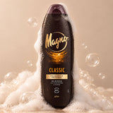 Magno Gel de Ducha Classic, Gel de Baño para la Higiene Diaria, Limpieza Suave y Sensación de Frescura, Aroma Clásico y Agradable, 600 ml