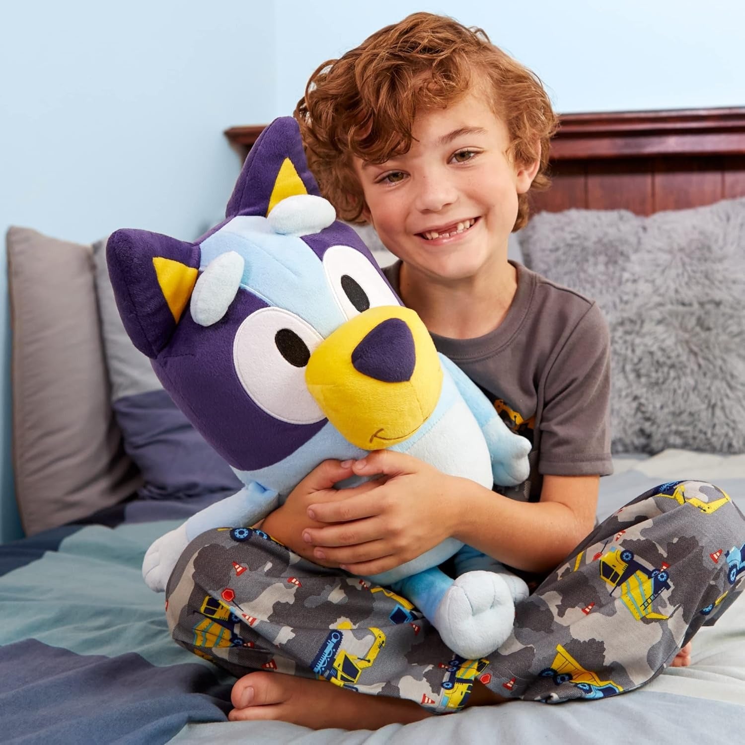 Peluche Suave, Dibujos Animados Bluey, Ideal para Niños y Niñas pequeños