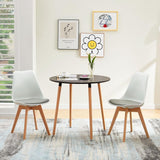 1/2/4/6 Unidad Sillas para Comedor, Sillas para Cocina con Asiento Blando, Tapizado y Patas Resistentes de Madera de Haya, Sillas Nórdicas