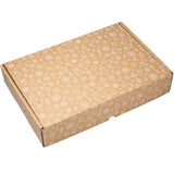 packer PRO Caja Cartón Envío Navidad, Caja Cartón Navidad Automontable de Cartón Kraft, Caja Regalo