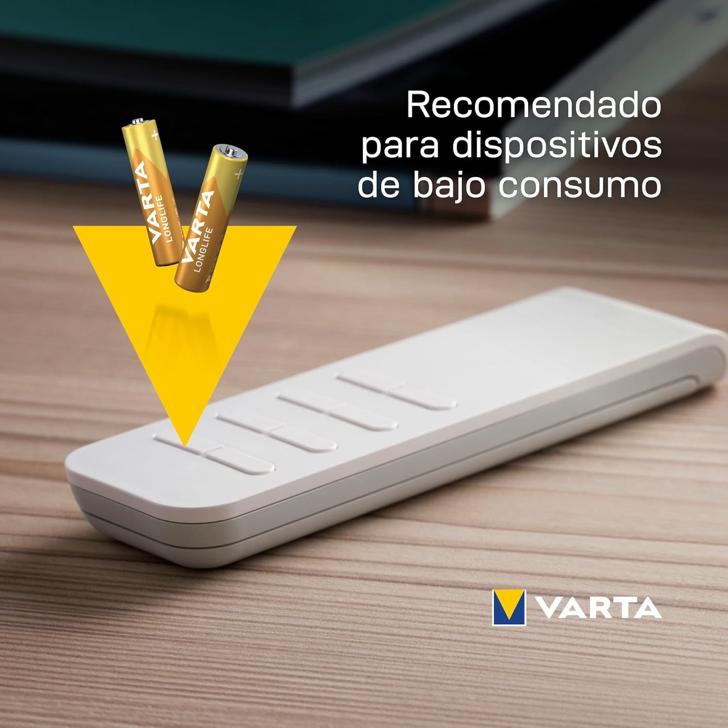 Pilas AAA Alcalinas de Alto Rendimiento, VARTA Longlife, Ultra Larga Duración, Energía Continua, Ideal para Controles Remotos, Juguetes Electrónicos, Linternas, Lámparas, Relojes, Cámaras y Otros Dispositivos de Uso Diario - VARTA