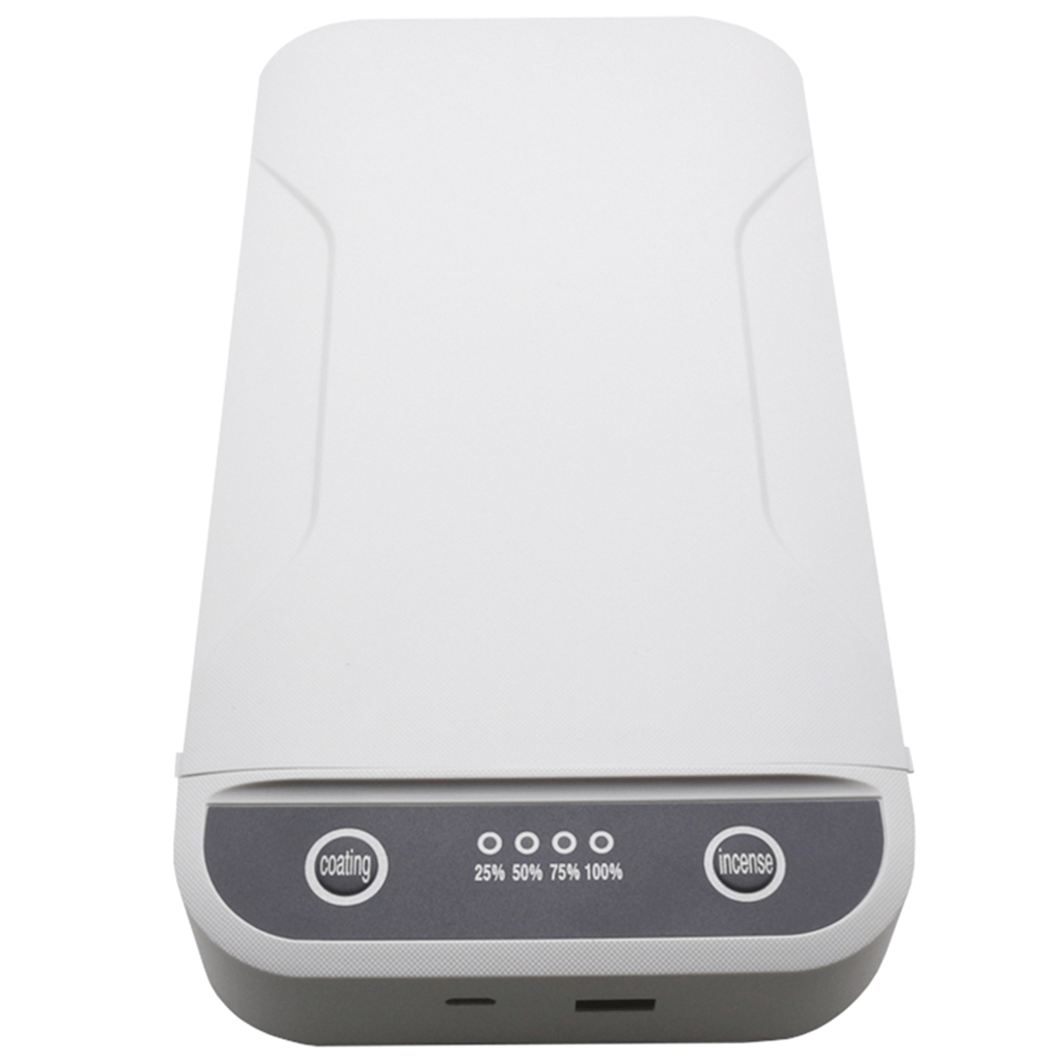 Caja Esterilizadora UV con Función de Aromaterapia, Desinfección UV en 5 Minutos, 2 Bombillas UV para Limpieza Completa 360º, Carga USB, Portátil y Facil de Usar, Para Móviles de hasta 6,5¨