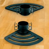 2 Bandas Elásticas Fitness, Extensores de Ejercicio Adaptable a Sillas, Ideal para Estiramientos Estando de Pie, Sentado, con Brazos Pegados, Estirados o Hacia Arriba, Fácil de Usar, Resistente y Portátil, Base Antideslizante