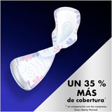 Evax Compresas Mujer Menstruación, Evax Liberty Noche Compresas Con Alas, Se Adapta a tu Cuerpo, Neutraliza el Olor, No Notarás Que Las Llevas, 72 Unidades