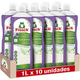Frosch Limpiador Multiusos de Hogar con Extractos de Lavanda, Elimina la Grasa y la Suciedad en General, Higienizante Eficaz, Resultado Brillante y Duradero, Pack 10 Unidades x 1L, 10L en Total